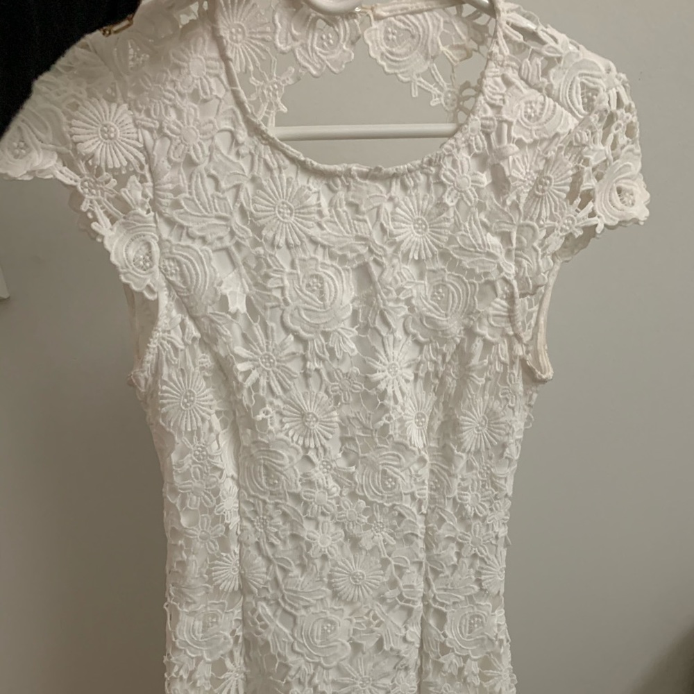 White dress
